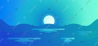 50 gambar kartun muslimah keren cantik dan sedih dyp im. Pemandangan Ilustrasi Latar Belakang Air Malam Langit Vektor Laut Matahari Terbenam Seni Hitam Gelap Terang Putih