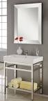 Open sink vanity