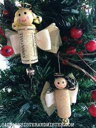 Free for commercial use no attribution required high quality images. Diy Wine Cork Angel Ornament Salvage Sister And Mister