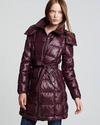 Burberry Uzun Sisme Mont Mor Fiyatlari Ve Ozellikleri Burberry Brit Down Coat Outerwear Fashion