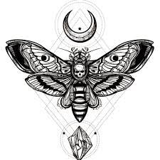 Tattoo uploaded by Kassia • Death Hawk Moth • Tattoodo