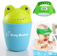 Apart from being a useful baby bathing accessory, it also excites the baby like a toy. Baby Bath Rinser By Baby Rocket Free Baby Shower Cap The Funniest Baby Bath Set Blue Brrc0001 Buy Online At Best Price In Uae Amazon Ae