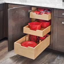 Kitchen Storage Base Cabinet Pullout Adjustable Shelf Pilaster System Kit With Blum S Tandem Heavy Duty Slides With Blumotion Soft Close For 18 Or 24 Cabinets By Rev A Shelf Kitchensource Com