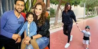 Adorable Photos Of Sania Mirza And Shoaib Malik With Son Izhaan Sania mirza, shoaib blessed with son; sania mirza and shoaib malik