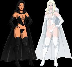 Rule34 - If it exists, there is porn of it  black queen, black queen selene,  emma frost, selene gallio, white queen  6590422