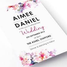 Watercolour Floral Wedding Invitations Wedding Invitation Cards Wedding Invitations Wedding Invitation Inspiration