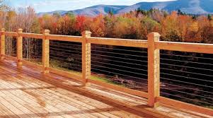 For instance, if you want a railing that is 36 inches (91 cm) high, cut posts that are perhaps 44 inches (110 cm) high. Cable Railing Tips And Tricks Archives Atlantis Rail Systems