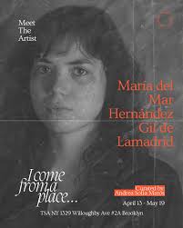 💫 Meet the artist: María del Mar Hernandez Gil de la Madrid @lamadrid_gil  María del Mar Hernández Gil de Lamadrid is a Puerto Rican interdisciplinary  artist based between Puerto Rico and New