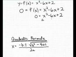 Sep 02, 2020 · answer: Finding The X Intercepts Using The Quadratic Formula Youtube