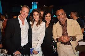 Juanita wilkinson is currently available. Cindy Crawford Cuts A Chic Figure At Sugar Ray Leonard S Charity Event With Husband Rande Gerber Daily Mail Online