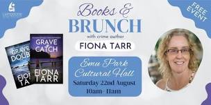 Books & Brunch with crime author Fiona Tarr