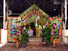 You'll find lots of pineapples and palm leaves in this tropical theme, which we adore. Pin By Chef Kathi On Luau Hawaiian Party Decorations Luau Party Supplies Luau Theme Party