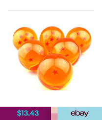 Dragon ball z balls set. Stars Dragon Ball Z Crystal Balls Set Collection In Box Set Gifts 3 5cm 7pcs Dragonball Z