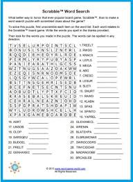 Fun Scrabble Word Search Scrabble Word Search Scrabble Words Unscramble Words
