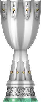 The supercoppa italiana is an annual football match contested by the winners of the serie a and the coppa italia in the previous season. File Supercoppa Italiana Svg Wikimedia Commons