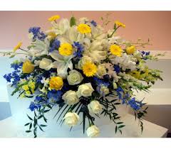 Maybe you would like to learn more about one of these? Blue And Noble Casket Spray W454 In San Francisco Ca Fillmore Florist San Francisco Funeral Flowers Funeral Flower Arrangements Casket Flowers