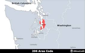 Area code 781 is the area code for the suburbs of boston, ma. 206 Area Code Location Map Time Zone And Phone Lookup