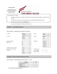 Pelbagai faedah dapat diperolehi oleh pelajar hasil daripada jawapan terhadap borang/ temubual. Borang Soal Selidik Usin Jarmit Academia Edu