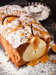 Cake Aux Poires Caramelisees Recette Recette Cake Poire Recettes De Cuisine