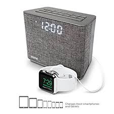 Dec 23, 2020 · to change the time press and hold the clock adj button until the clock beeps and the time display blinks then rotate the right hand disc on the top of the clock to adjust the time backward or forward. Ihome Ibt232 Bluetooth Dual Alarm Fm Clock Radio With Speakerphone And Usb Charging Pcrichard Com Ibt232