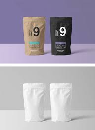 Paper Coffee Bag Mockup Mr Mockup Graphic Design Freebies Coffee Packaging Bag Mockup Coffee Branding
