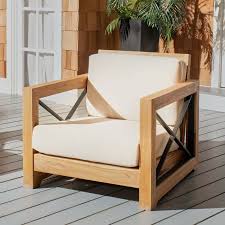 Curacao Club Teak Patio Chair With Cushions Joss Main In 2020 Lounge Chair Outdoor Patio Chairs Patio Chair Cushions