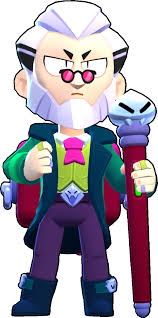 His super is a supply drop that can damage enemies in the drop zone and leaves a power up for your team to use. Byron Images Brawl Stars
