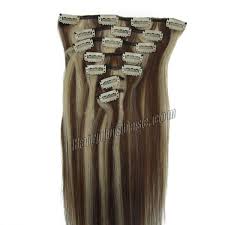 18 inch 4 613 clip in remy human hair extensions 9pcs