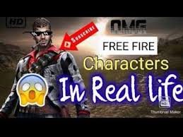 We recommended to use the garena free fire diamonds are the premium currency, which can be purchased with real money. Free Fire Character In Real Life 2020 Free Fire All Character In Real Life 2020 Youtube