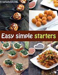 There's no need to stress; Easy Simple Starters Recipes