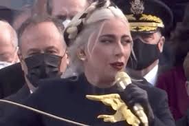 Using gaga gifs for that communication is even more important. Lady Gaga Sings National Anthem At Biden Inauguration Watch