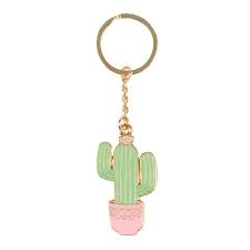Elke dag worden duizenden nieuwe afbeeldingen van hoge kwaliteit toegevoegd. Pastel Cactus Enamel Keyring