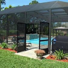 Screened Pool Patio Ideas 10 Backyard Pool Landscaping Screened Pool Pool Enclosures