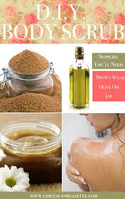 Diy Body Scrub With Just Brown Sugar Olive Oil Read The Tutorial To Know How To Make It Diy Body Scrub Diy Body Diy Scrub