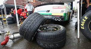 Nascar cars don't just use special oil and custom tires. Rain Tires Approved For Road Course Race At Charlotte Motor Speedway