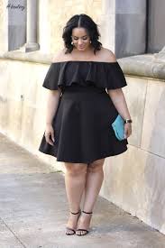 Stylish Black Dresses For The Plus Size Ladies Plus Size Summer Fashion Curvy Girl Fashion Plus Size Fashion