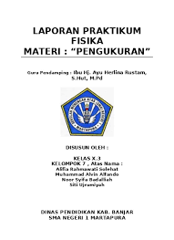 Check spelling or type a new query. Laporan Praktikum Fisika Pengukuran Indonesia