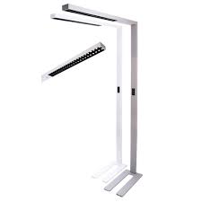 Led Buro Stehleuchte Motion 9600lm Prasenzmelder