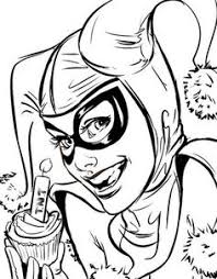 Harley quinn coloring pages for adults. Harley Quinn Coloring Books
