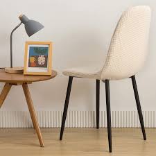 The lately tubular metals and cast. Buy Nibesser Dining Room Chair Covers Slipcovers Set Of 4 Shell Chair Cover For Mid Century Modern Chair Armless Chair Cover Lounge For Kitchen Dining Living Room Side Chairs Beige Online In