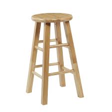 Thanks to their smaller size compared to. Mainstays Fully Assembled 24 Natural Wood Bar Stool Walmart Com Walmart Com