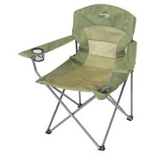 Tesco Direct Yellowstone Ashford Executive Folding Camping Chair Khaki Green Folding Camping Chairs Camping Chair Folding Chair