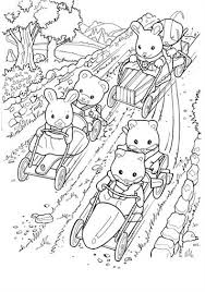 New darling ducklings baby carriage. Kids N Fun Com 17 Coloring Pages Of Calico Critters