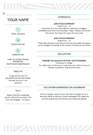 word resume templates 20+ free and