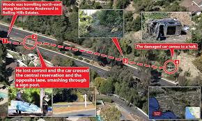 Tiger woods crash investigation reportedly shows he never hit brake. Tiger Woods Crash How 15 Minute Car Ride Ended In Disaster For The Athlete Around World Journal