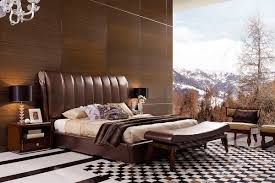 temptation caesar italian classical design leather platform bed yatak odalari yatak