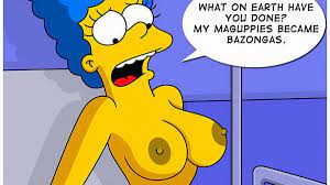 Marge Simpson Big Breast Nipples Topless Uncensored > Your Cartoon Porn