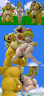 Bowser and the princesses - 622666 - Hentai Image