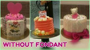 3 Easy Anniversary Cake Ideas Without Fondant Anniversary Cake Compilation Youtube