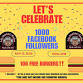 1000 Facebook Followers Celebration event in Melbourne, FL